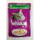 Корм консервований для котів Whiskas цільні шматочки кролика в соусі 100г